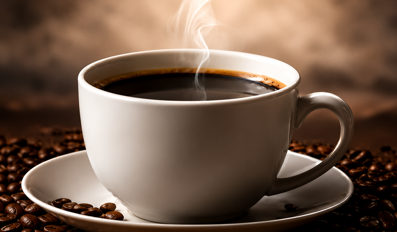 Hot drinks and coffee vending selection